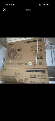 Vendo ar-condicionado 18btu SPLIT TCL T-PRO 20HW 18K 220V F1