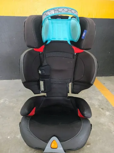 Cadeira Chicco Oasys 2-3 Evo, Isofix, 15 a 36kg, reclinável, regulagem altura e largura