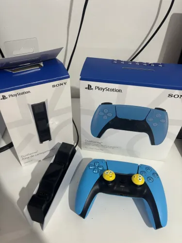 Controle + base de carregamento PS5