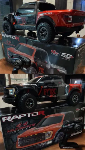 Auto modelo - Traxxas Ford Raptor Ultimate 4x4 1:10 ? COMPLETA! 