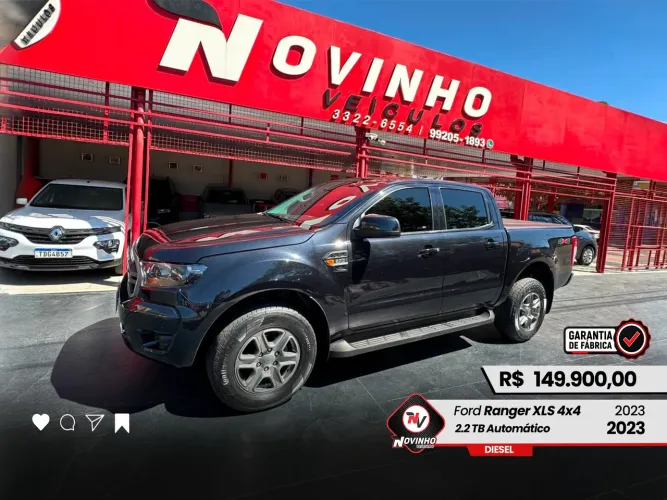 Ford Ranger XLS 2.2 4X4 CD Diesel Aut. 2023
