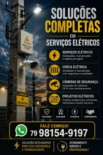 Eletricista 24 hrs.