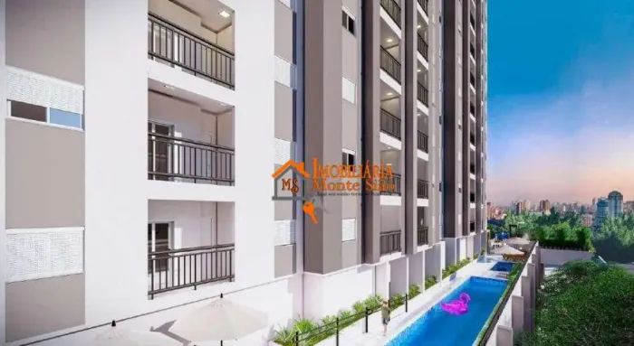Apartamento com 2 dormitórios à venda, 46 m² por R$ 410.000,00 - Macedo - Guarulhos/SP