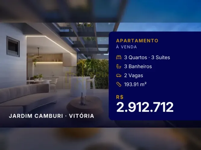 Oportunidade em Jardim Camburi: Apartamento Garden com preparação para spa!