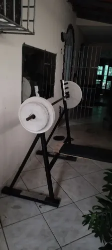Banco de Supino Reto Semi-Novo