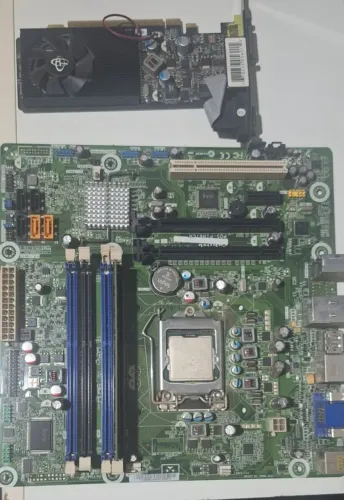 Kit Upgrade LGA 1155: Placa-Mãe H67 + Core i3 2ª Geração + Placa de Vídeo + 4GB de ram