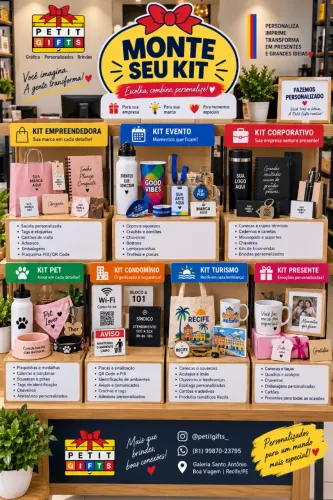 kits de brindes personalizados