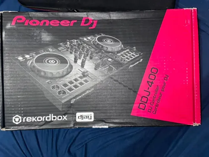 Controladora DDJ-400 Pioneer Bag + Caixa Original (Usado)