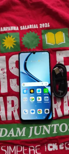Realme c63 256 GB 16 ram NFC biometria digital aparelho zero todo original pra agora 550