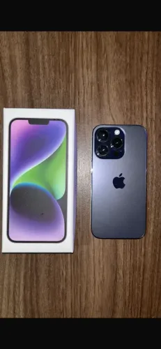 iPhone 14 Pro roxo 128gb Bateria 86% Câmera e tela trocados