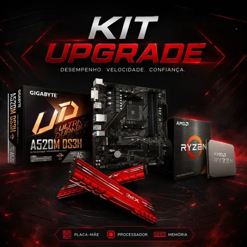 Kit upgrade Ryzen 7 5700X + Gigabyte A520M + RAM 16GB 3200MHz