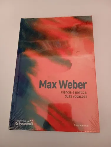 Livro Max Weber Ciência e Política Duas Vocações (lacrado)