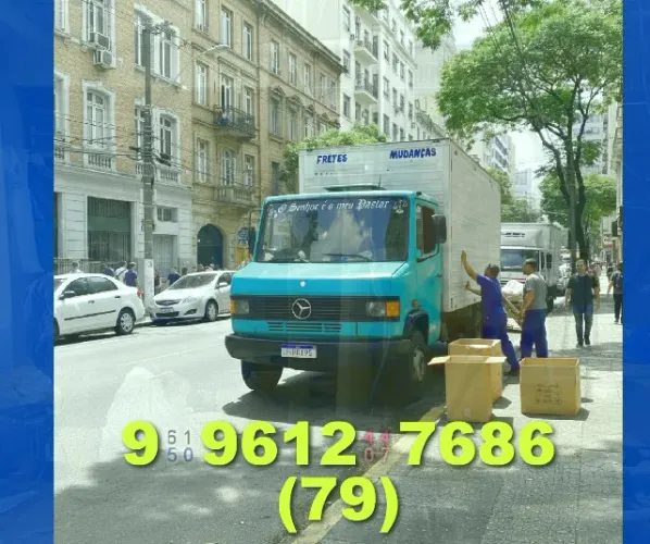 Frete disponível em São Cristóvão, Centro, Aracaju e Bairro Industrial!