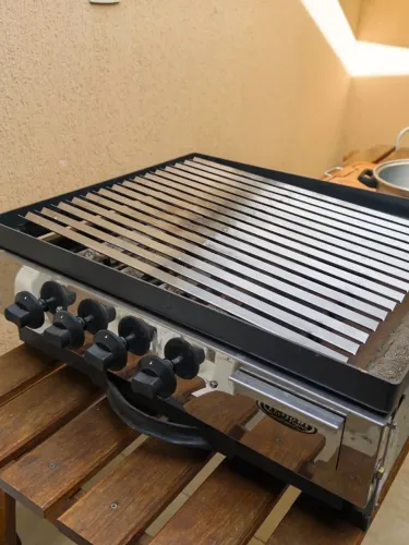 Char Broiler a gás usado