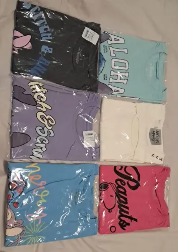 Roupa tamanho 14 feminino,6 peças