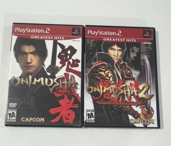 Onimusha 1 e 2 ps2