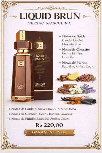 Perfume árabe liquid brun 