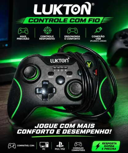 Controle de vídeo game
