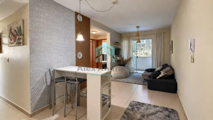 Apartamento à Venda em Biguaçu: 2 Dormitórios e 57,76m²