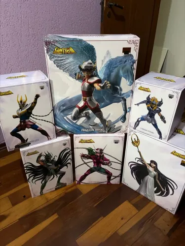 Coleção Cavaleiros do Zodíaco - Iron Studios
