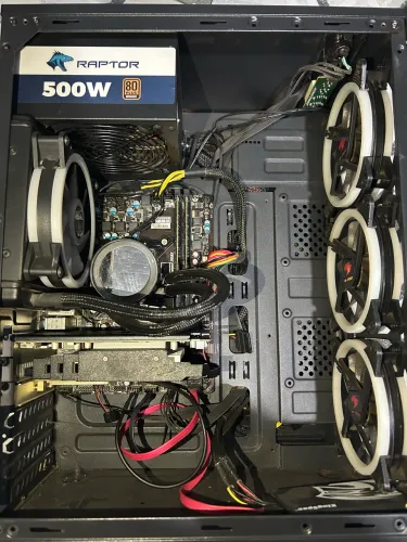 PC Gamer Completo i5 + RX 550 + 16GB + SSD 480GB + Monitor + Teclado e Mouse