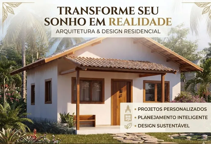 Projeto de Arquitetura Residencial 60m2