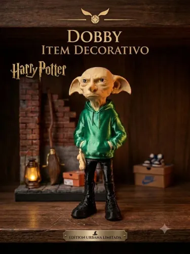 Dobby Estilo Urbano (20cm) - Colecionável Exclusivo Harry Potter!