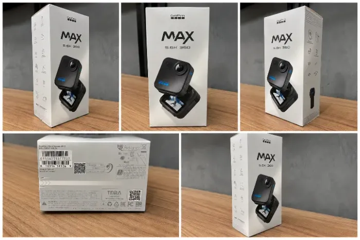 GoPro Max 360° 5.6k|30,3k|60 Câmera De Ação à prova d'Agua Modelo: CHDHZ-203-TH (Lacrado)