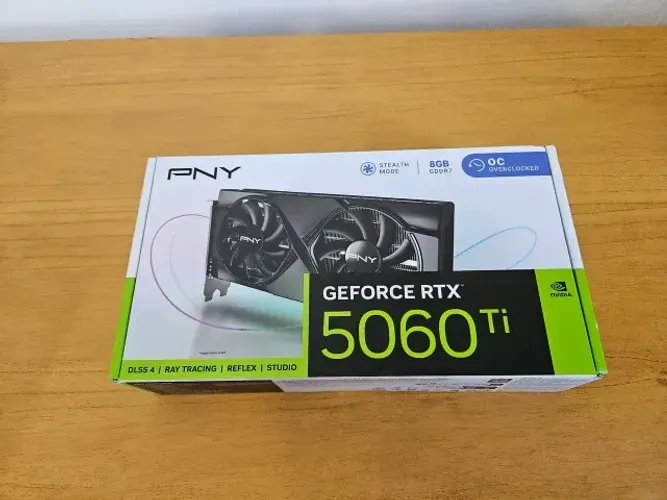 Placa de vídeo RTX 5060 Ti 8GB PNY (Novo/Lacrado)