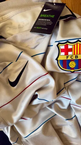Camisa Barcelona cinza retro g