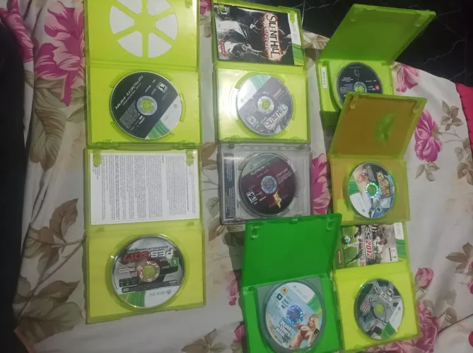 Vendo jogos Xbox original alguns não tem manual