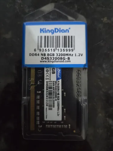 Memória ram ddr4 3200 MHz notebook