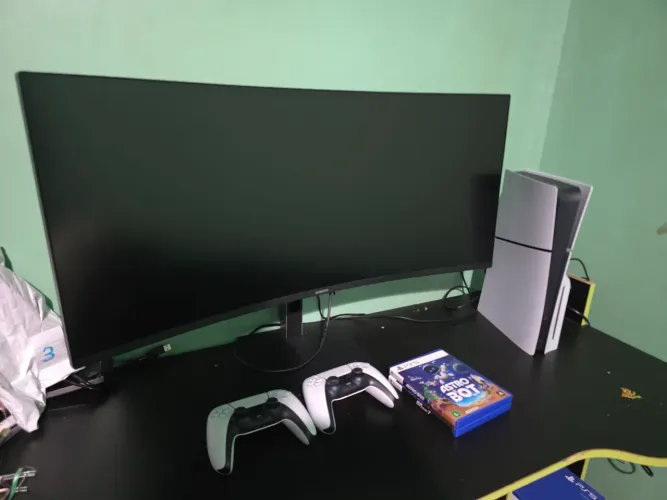 Ps5 completo e monitor