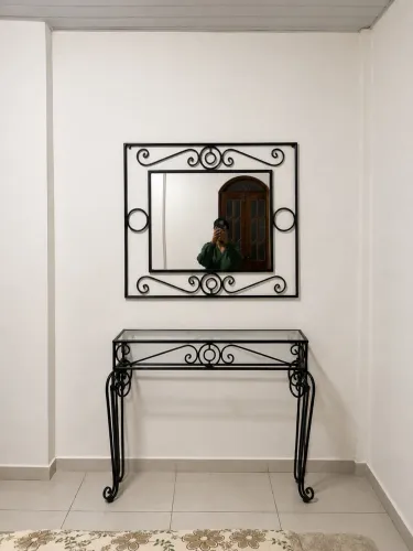Conjunto console + espelho