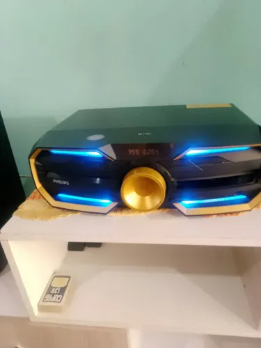 Som Philips FX50 1500 WRMS bluetooth todo bom 