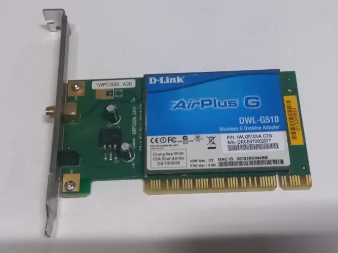 Placa PCI Placa D-Link