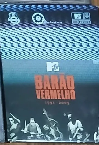 DVDs musicais barão vermelho e capital inicial