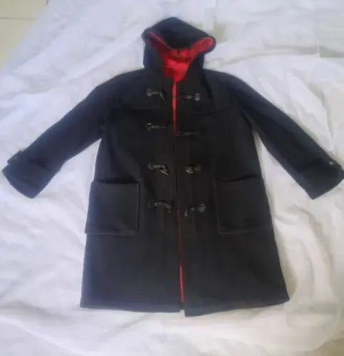 Antigo casaco duffle inglês em lã - Gloverall