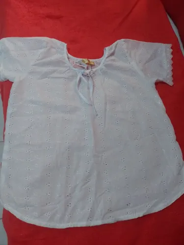 Bata umbanda NOVA feminina em lesie branca