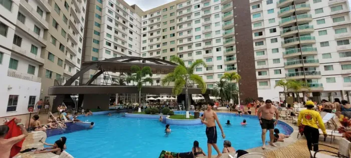 Apartamento de 01 Quarto Proximo ao Centro no Riviera Park Hotel em Caldas Novas GO