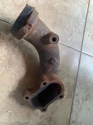 Cano cotovelo escape turbina fiat ducato 2,8 original