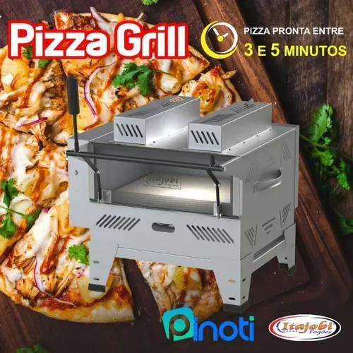 Forno p Pizza rápido com infra-vermelho