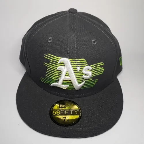 Boné new era Oakland Athletics cinza - Mlb - fechado - 59fifty - 5950