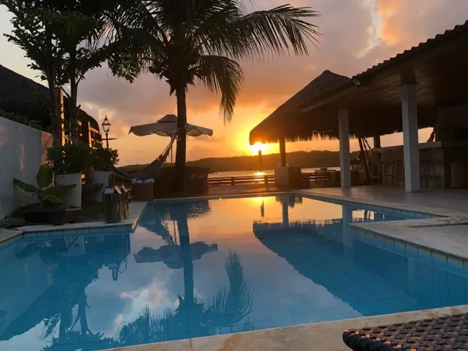 Casa Beira Mar e Beira Rio com Piscina - Toquinho