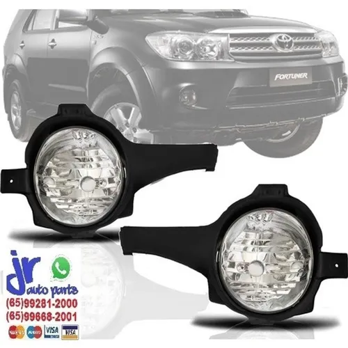 Par Farol Milha Hilux SW4 2005 2006 2007 2008  Auxiliar Neblina