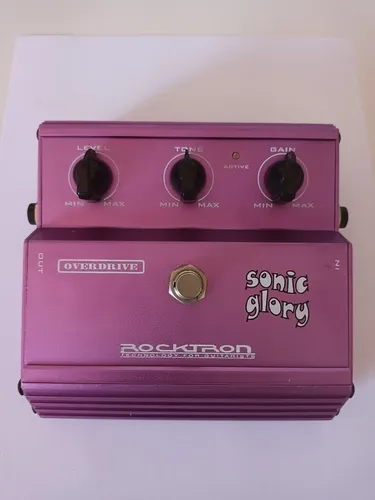 Baixei! Pedal de overdrive Rocktron Sonic Glory