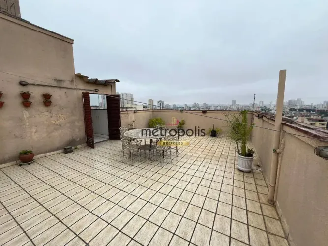 Cobertura à venda, 122 m² por R$ 745.000,00 - Cerâmica - São Caetano do Sul/SP