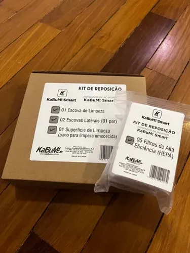 Combo 3 kits de reposição robô Kabum