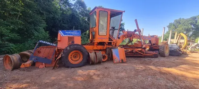 Motoniveladora/Patrola Fiatallis Fg140 Para Retirada De Peças