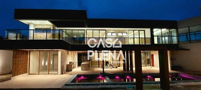 Casa com 4 dormitórios à venda, 371 m² Reserva Terra Brasilis por R$ 2.990.000 - Jacunda -